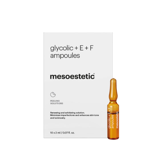 Mesoestetic - Glycolic + E + F ampoules