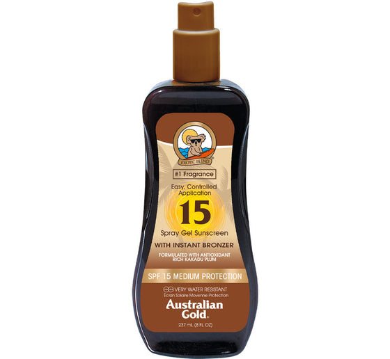 Australian Tan - SPF 15 Spray Gel + Bronzer