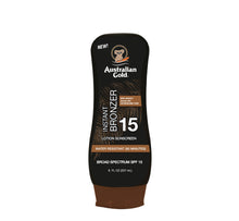  Australian Gold SPF 15 Lotion met bronzer